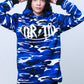 Blue Camo Winning Season Pullover