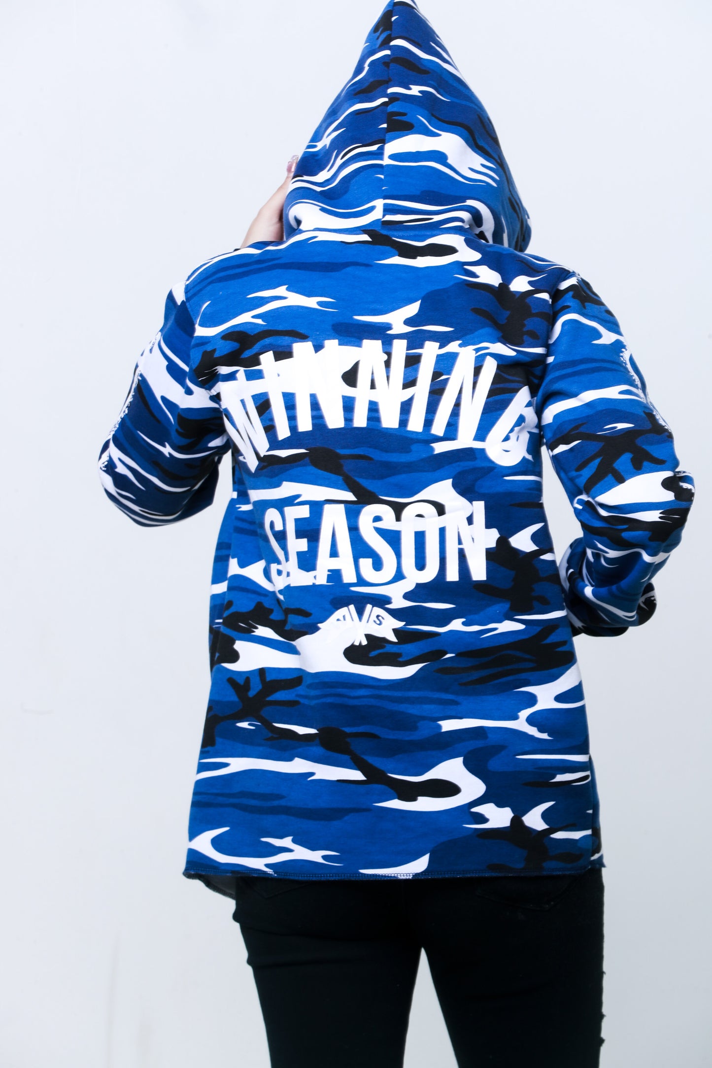 Blue Camo Winning Season Pullover