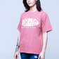 Nrth Oval Puff Print  Faded Red Tee