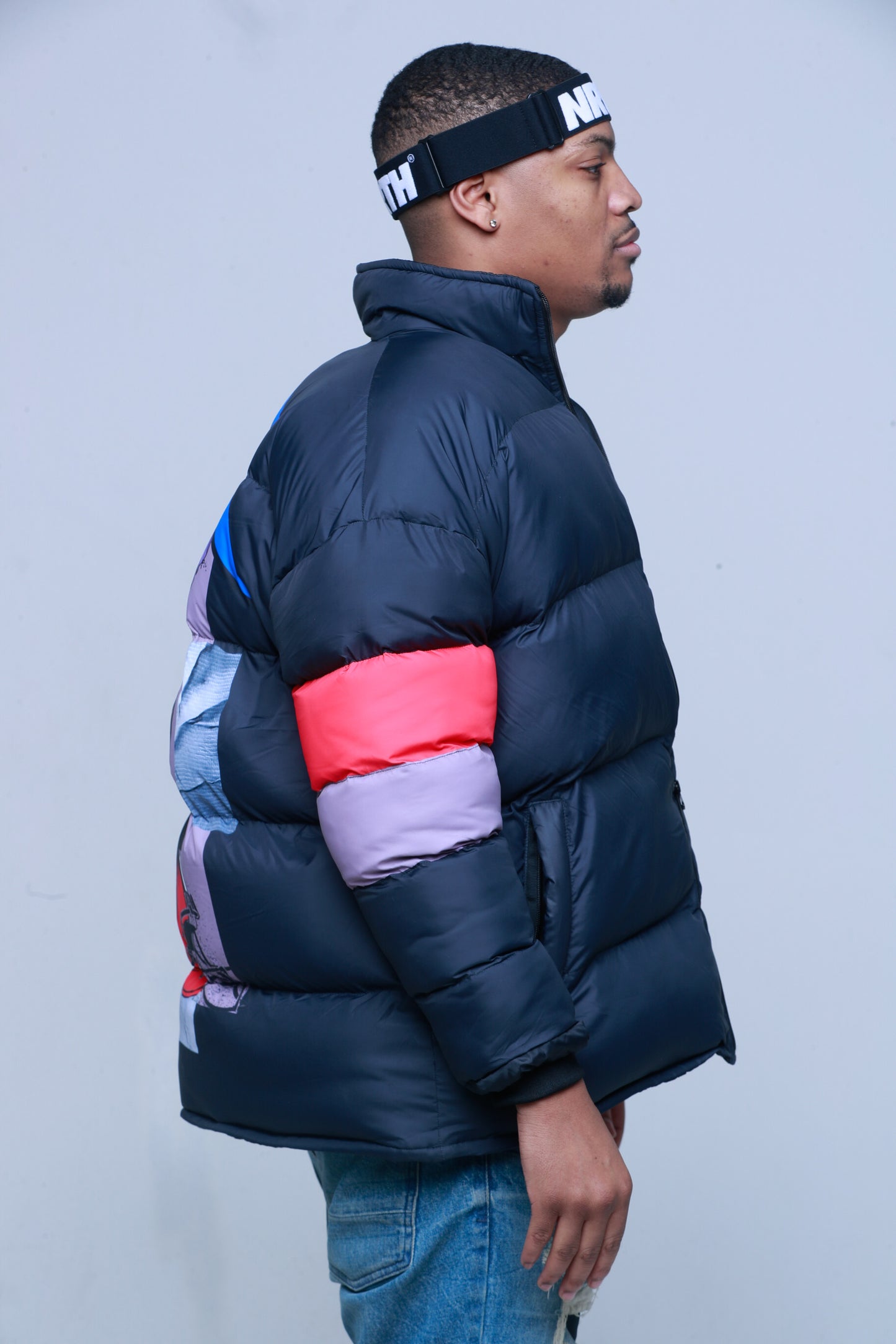 Limited Edition Early Release Nrth Puffer Coat ( 1of 1 ) Medium/ Large Fit .