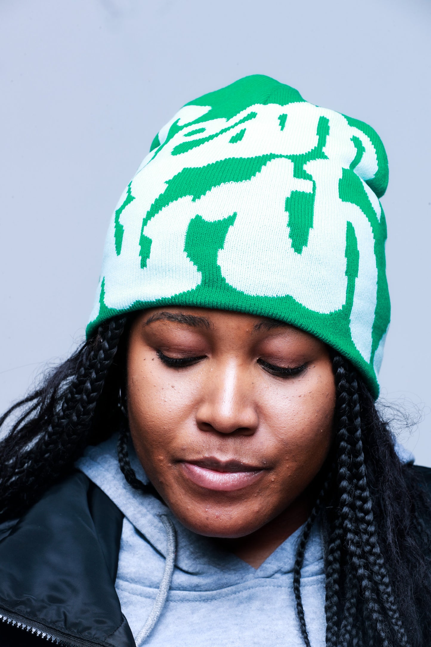 V1 Beanie Green