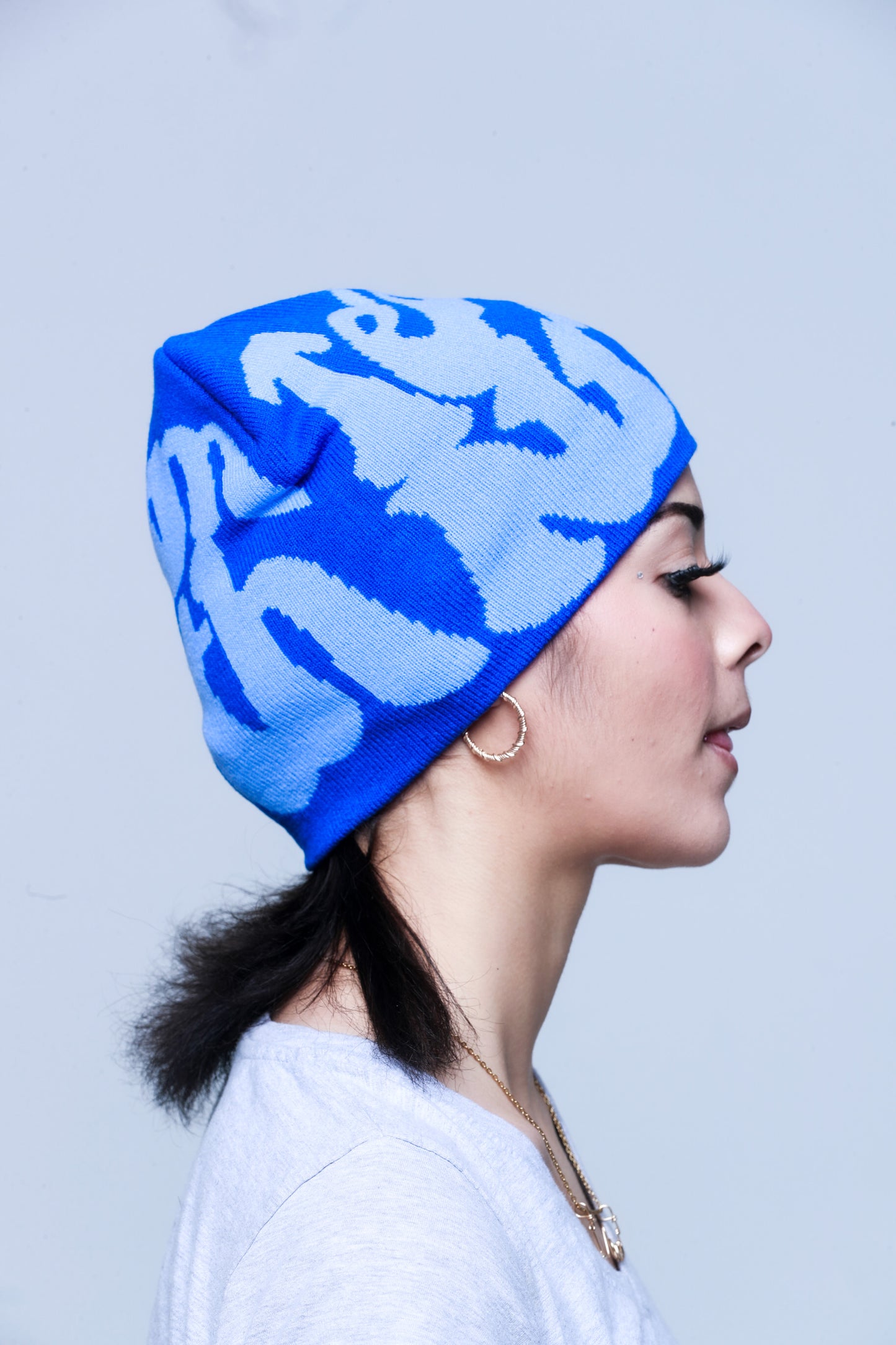 V1 Beanie Blue