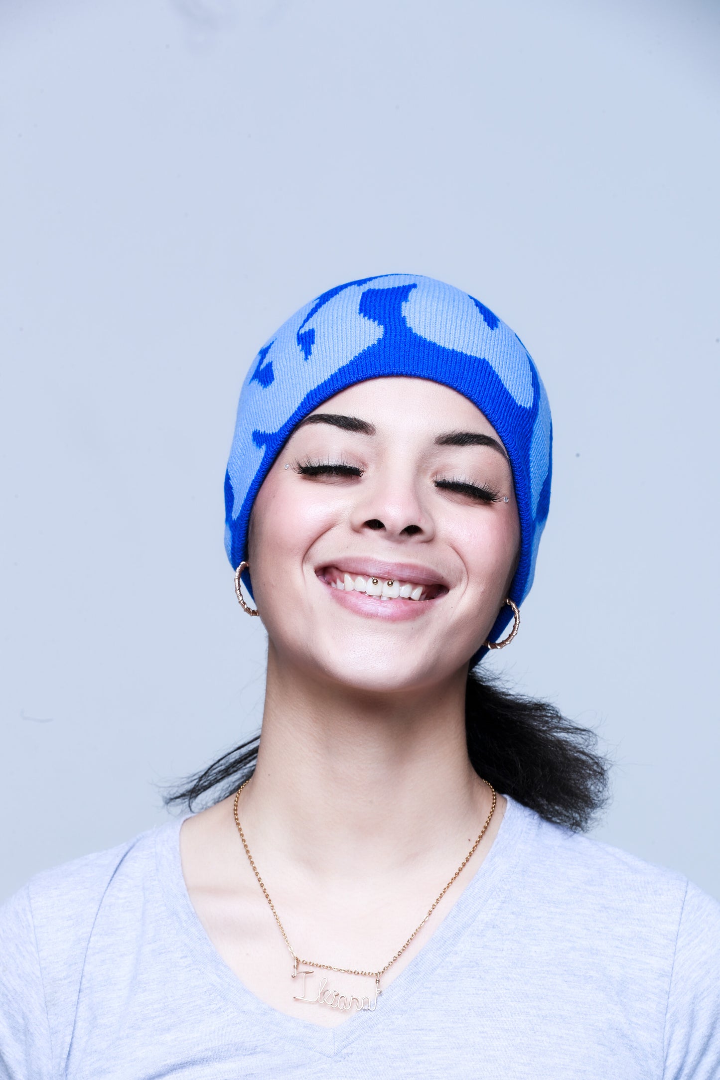 V1 Beanie Blue