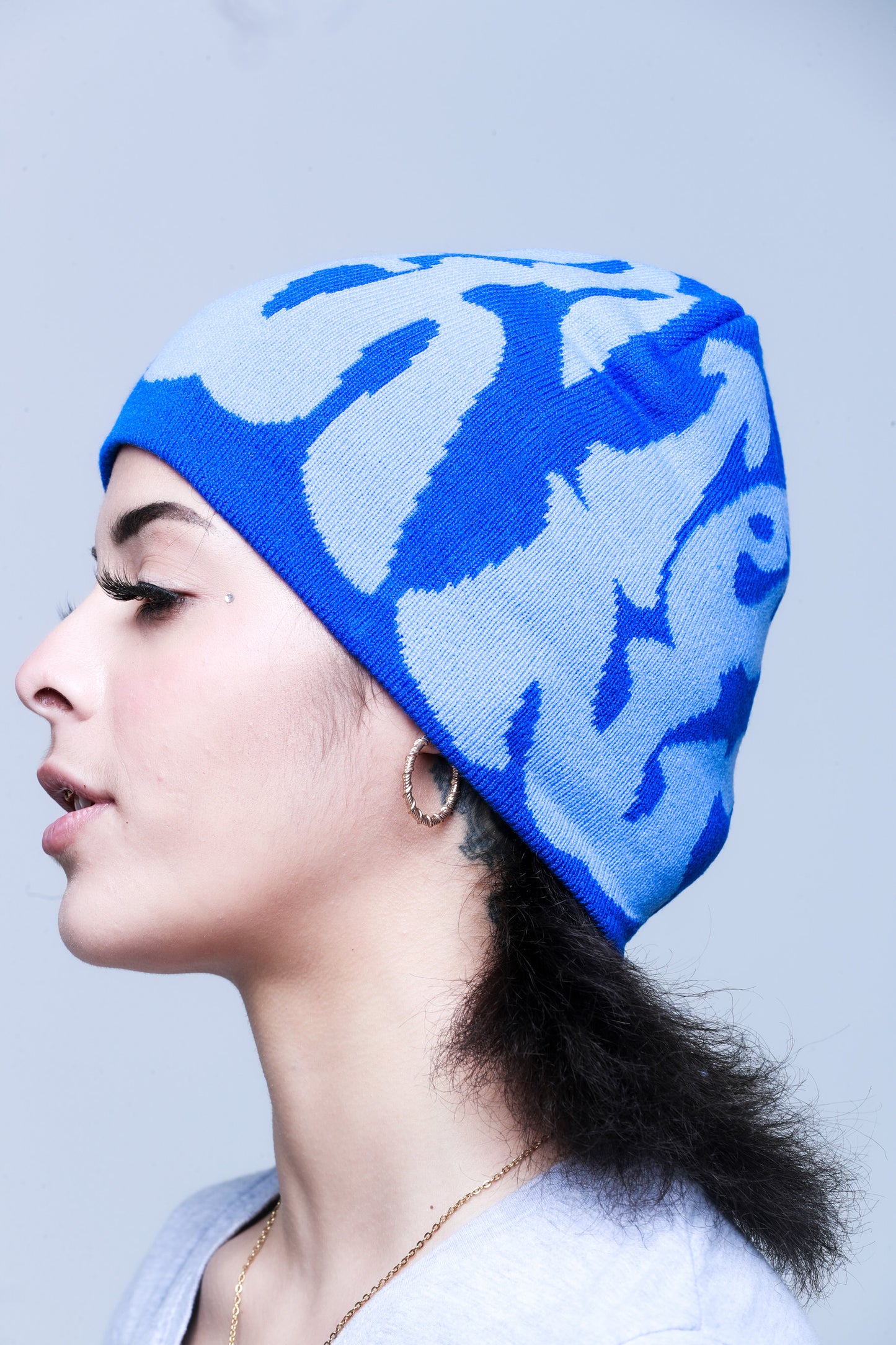 V1 Beanie Blue