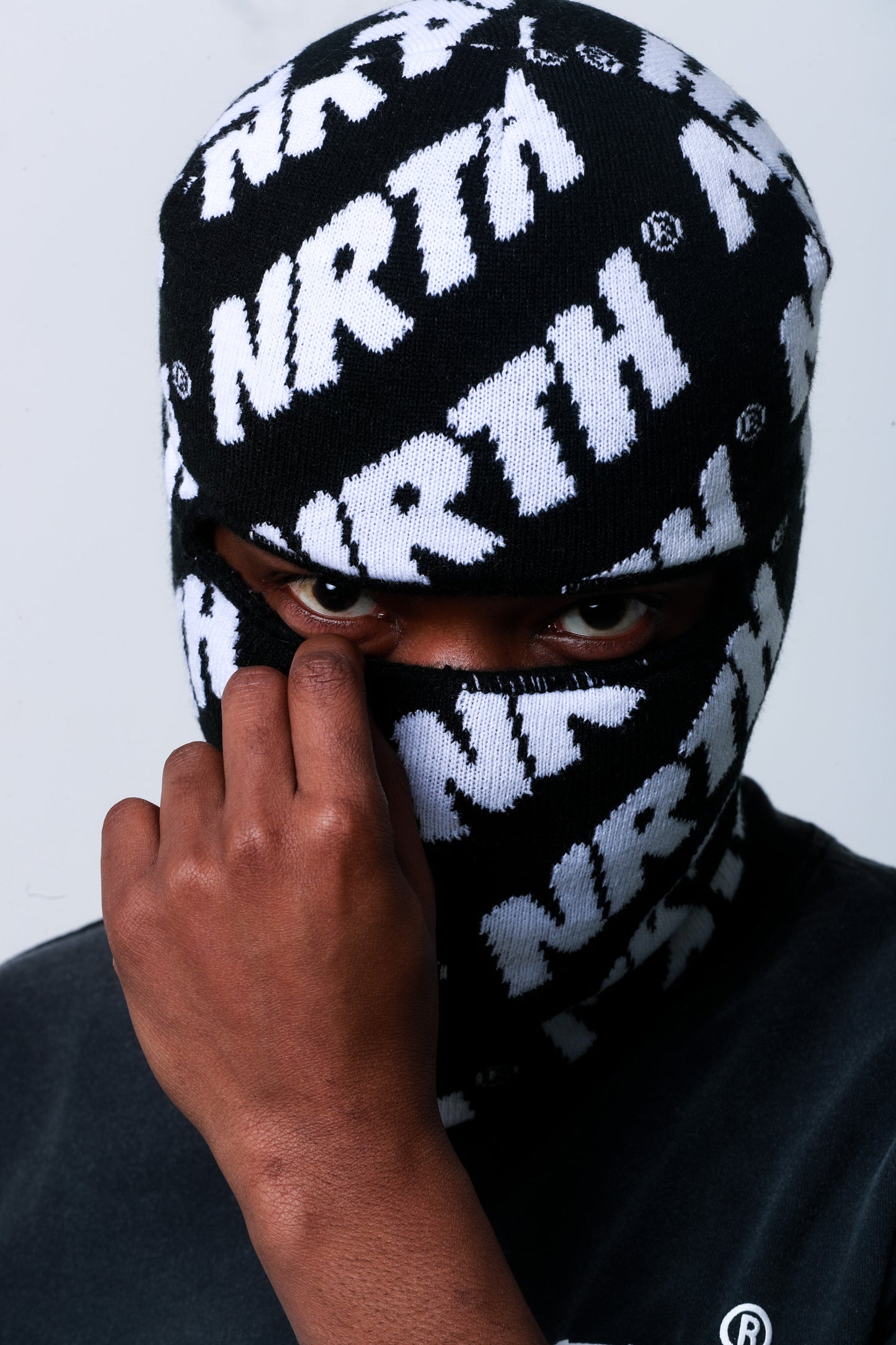 Black Nrth Ski Mask Thick