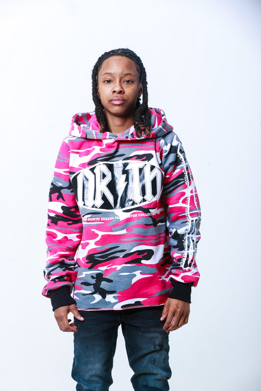 Pink Camo Winning Season Pullover