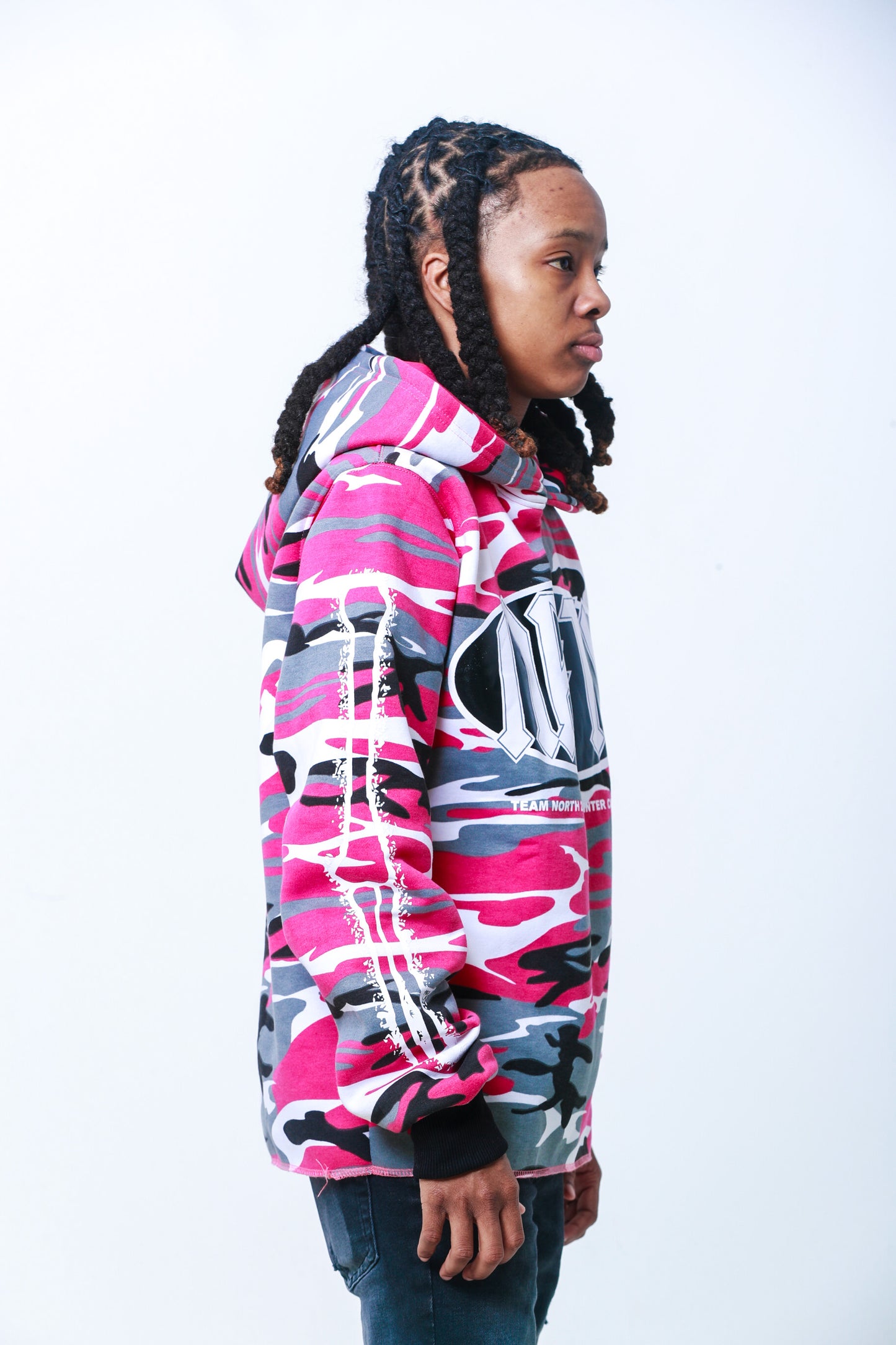 Pink Camo Winning Season Pullover