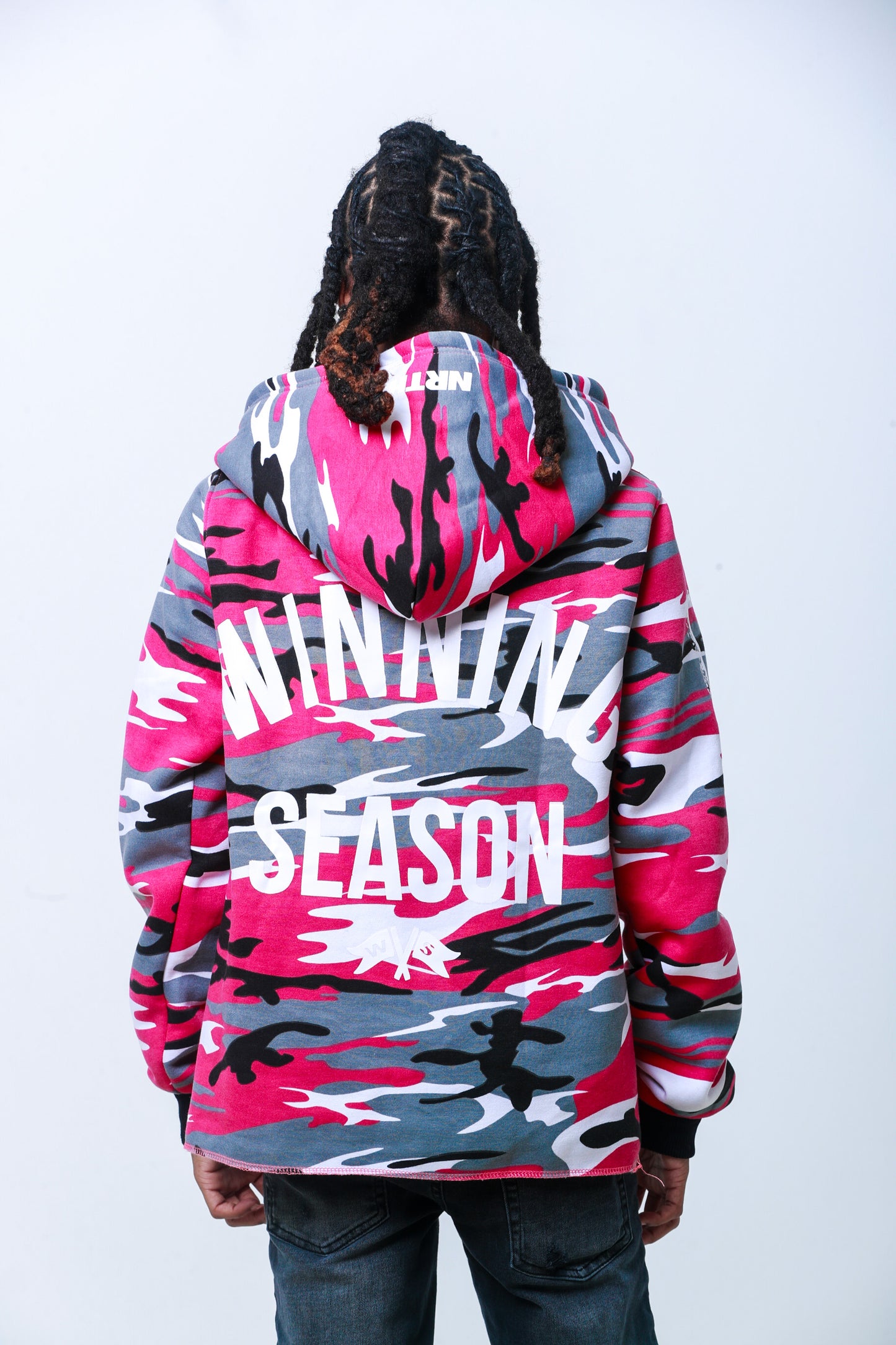 Pink Camo Winning Season Pullover