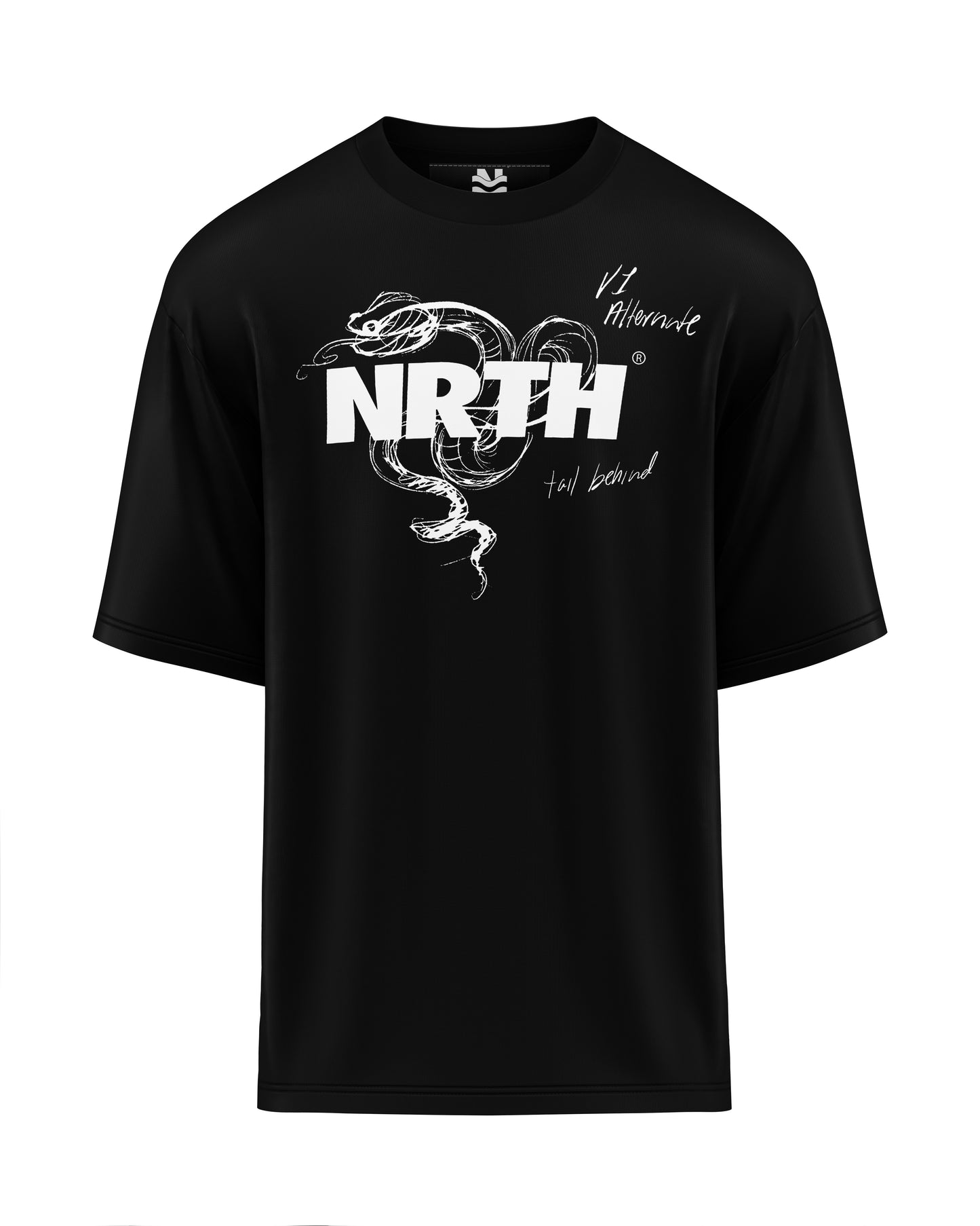 V1 Alternate NRTH Snake Black Graphic Tee