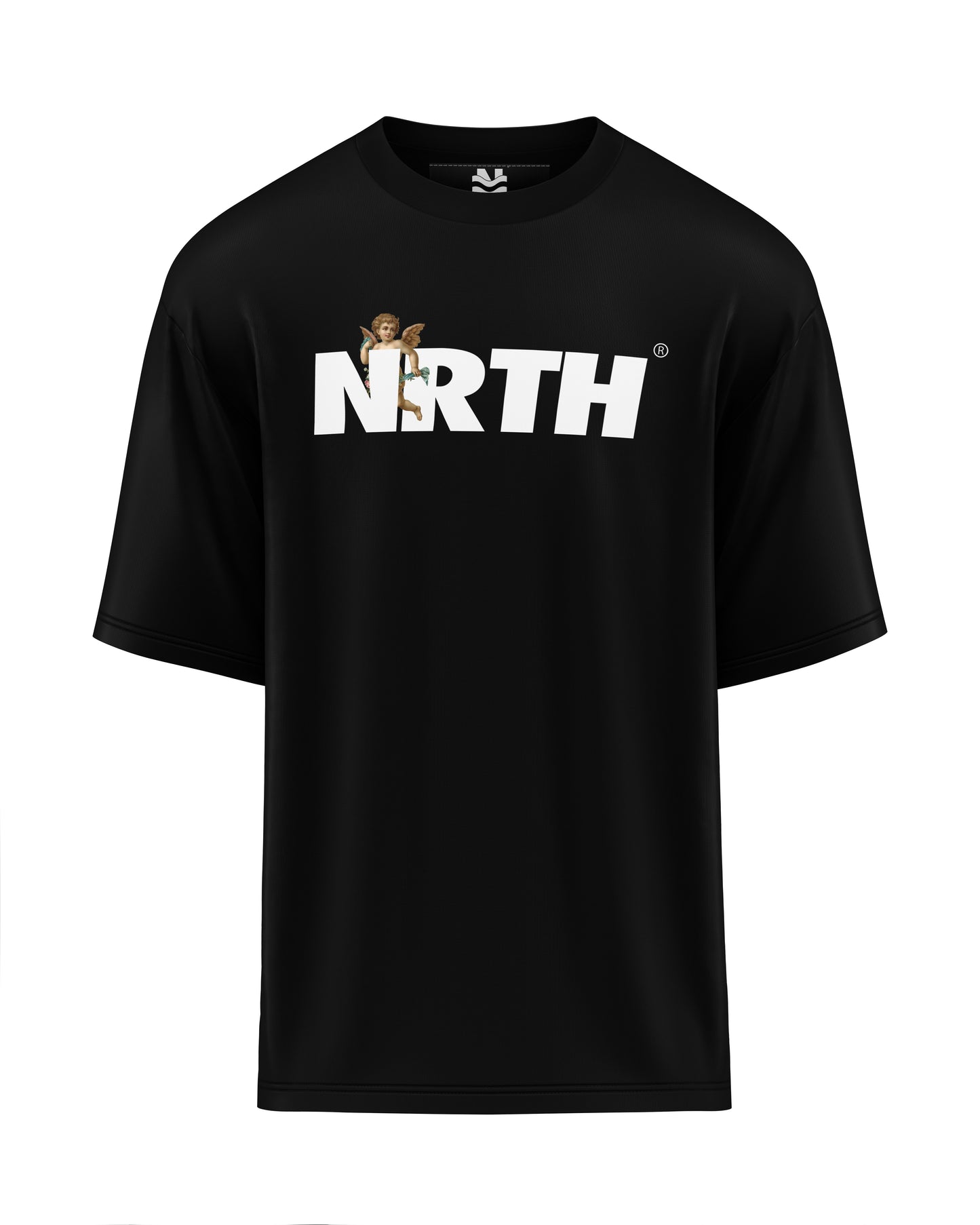 NRTH Angels Black Graphic Tee