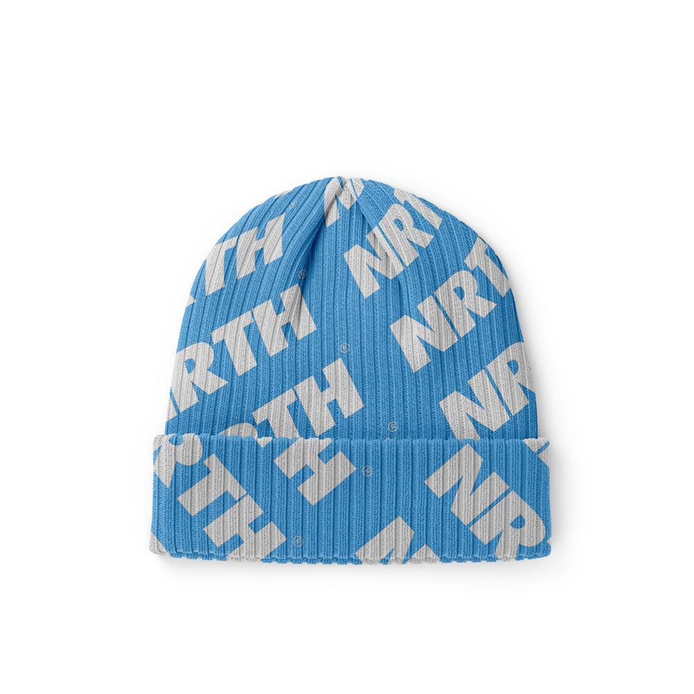 UNC Blue NRTH All Over Skully